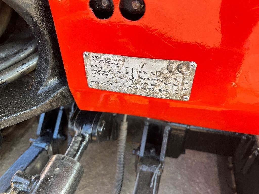Kubota U10-3 Minikoparki