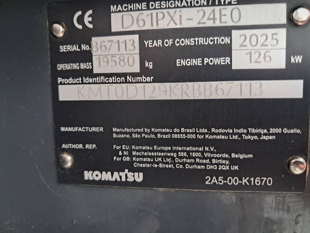 Komatsu D61PXI-24E0 Crawler dozers