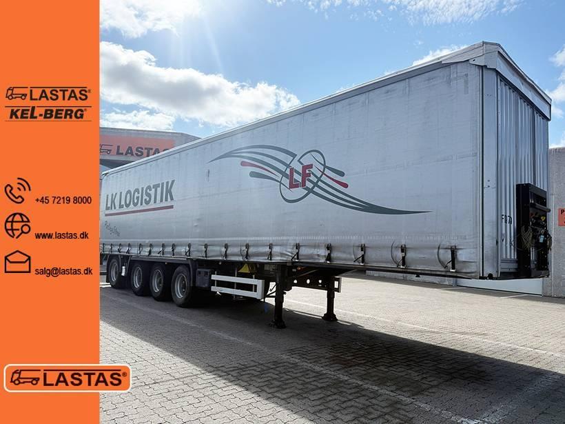 Kässbohrer Curtainsider / Planenauflieger Semi-trailer med Gardinsider