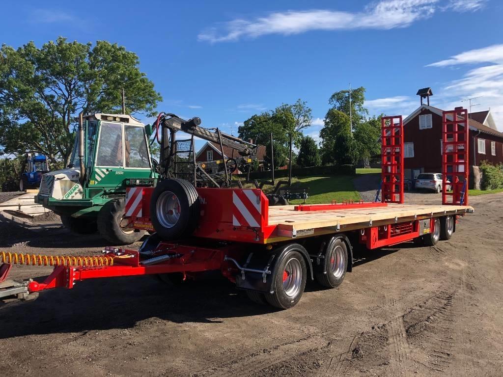 Chieftain 4-axl maskintransport 30 ton traktor Maskintransporter