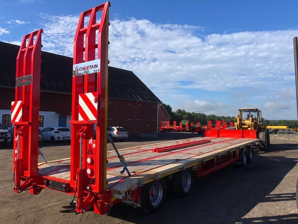 Chieftain 4-axl maskintransport 30 ton traktor Maskintransporter
