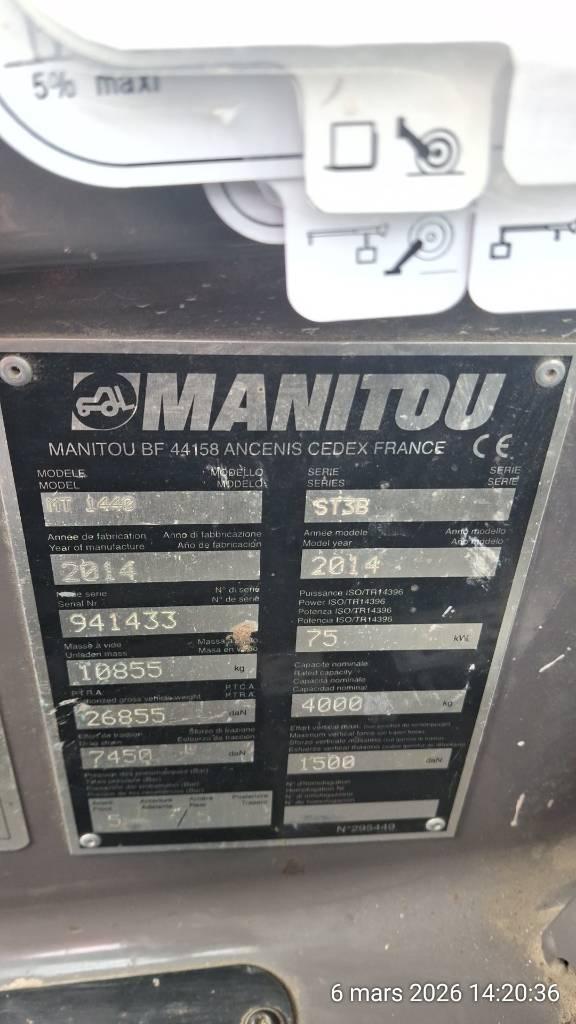Manitou MT 1440 Teleszkópos rakodók