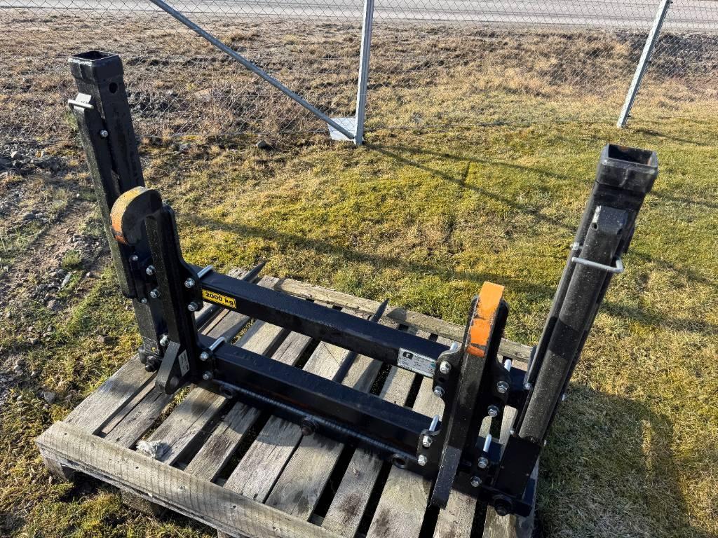 Quicke Storbalsgrep L+ 150 BOH 80x80 St.BM-fäste Accessori per pale frontali