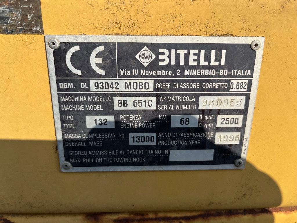 Bitelli BB 651 C Rozściełacze do asfaltu