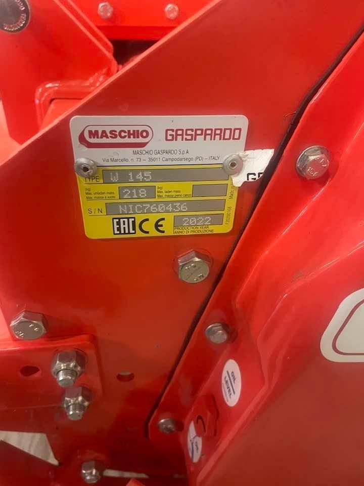 Maschio Jordfräs med kvalitet och styrka W 145 Kompakttraktor-tillbehör