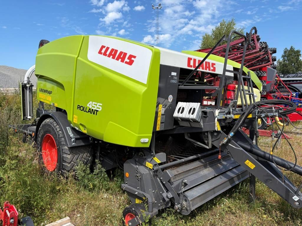 CLAAS Rollant 455 RC Uniwrap Round balers