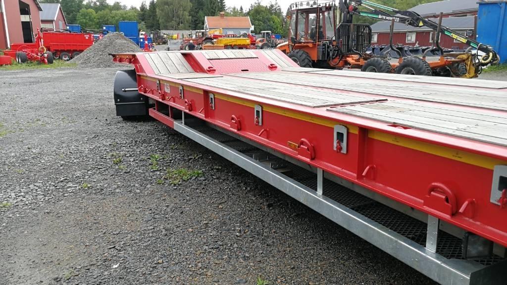 MAC Maskinsläp 4axlat Maskintransporter