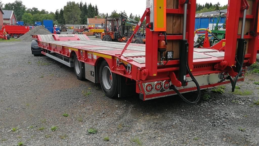 MAC Maskinsläp 4axlat Maskintransporter