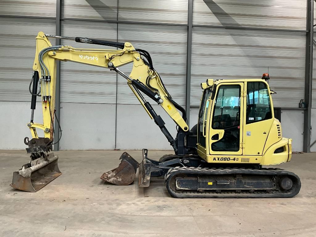 Kubota KX 080-4 A 2 Midibagger  7t - 12t