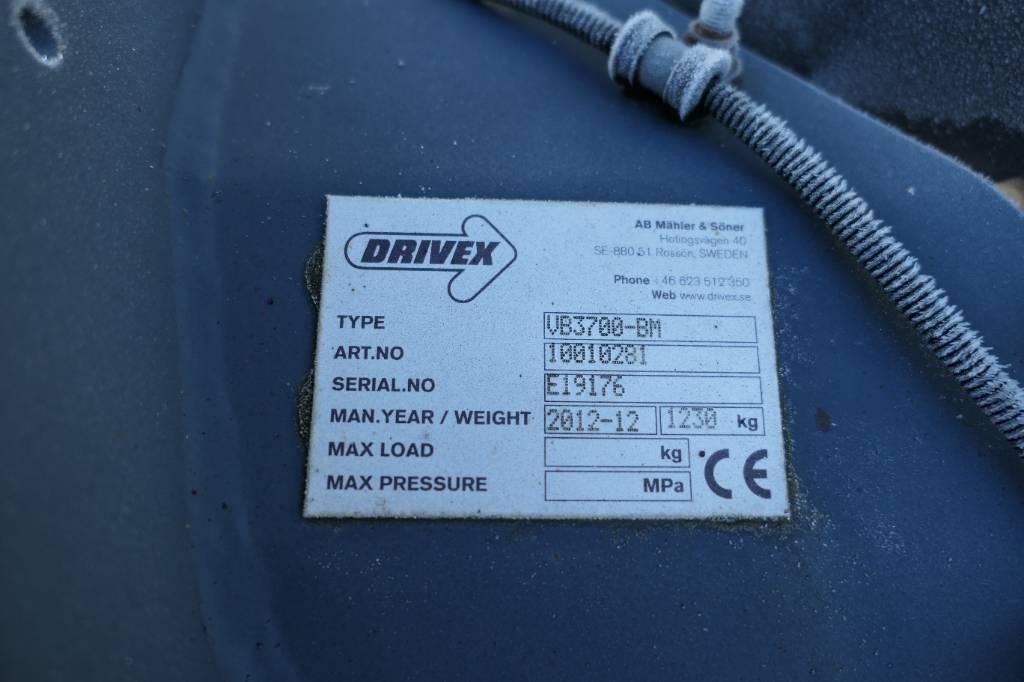 Drivex Vikbar Snöblad Typ:UB3700-BM Plogar