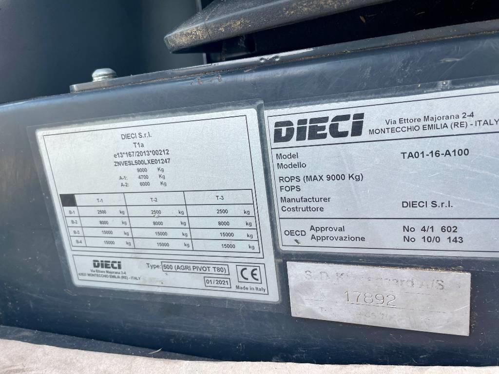 Dieci Agri Pivot T80 Sollevatori telescopici per agricoltura