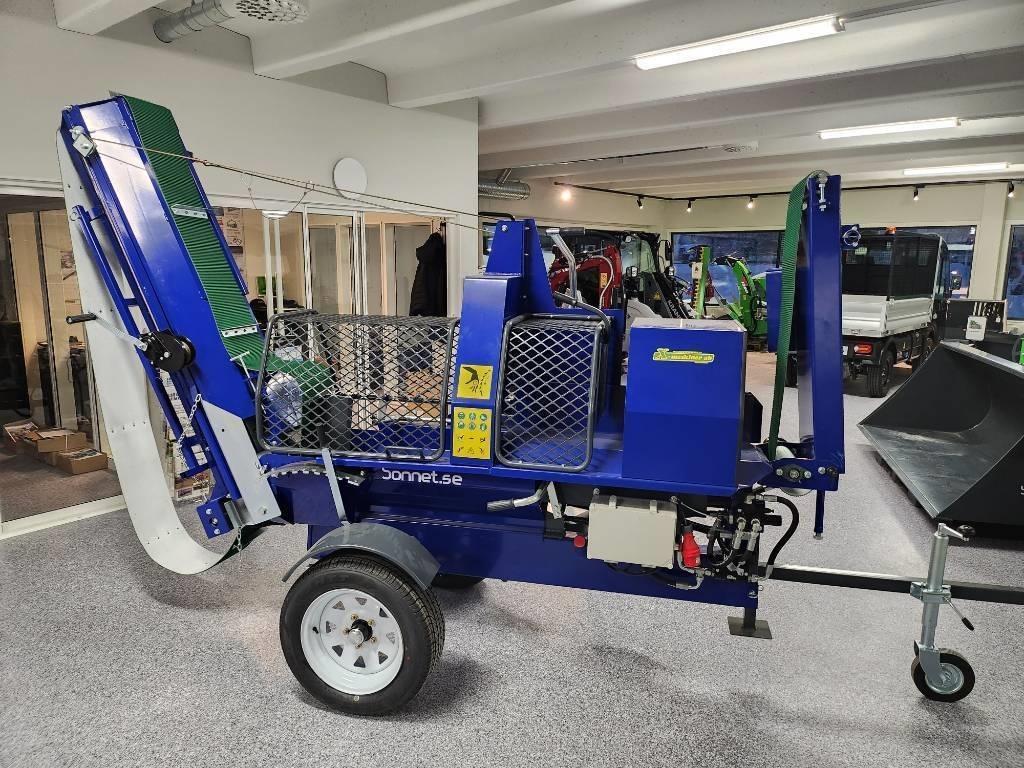 Bonnet Vedmaskin 380 ET kombi Eldriven/Elevator Vedklyvar och vedkapar