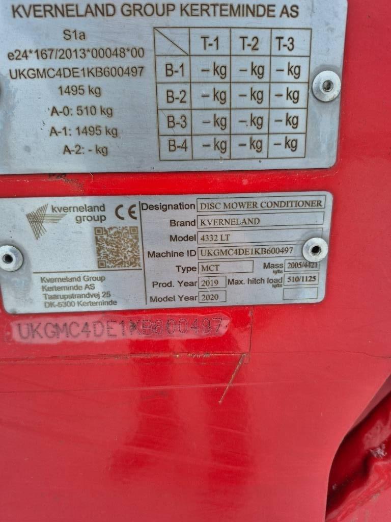 Kverneland 4332 LT Mower-conditioners