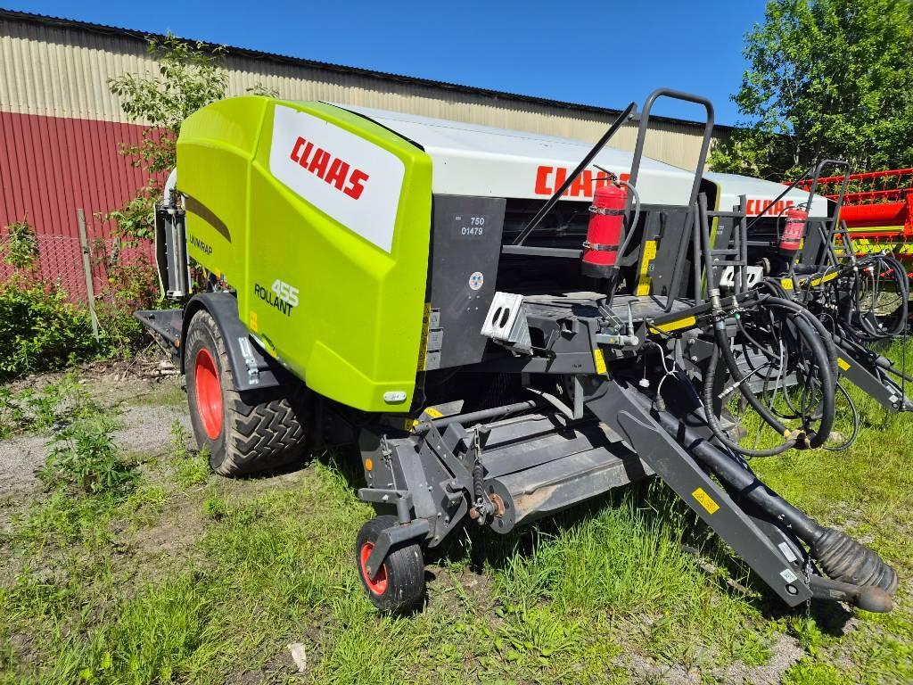 CLAAS Rollant 455 RC Uniwrap Rundballe-pressere