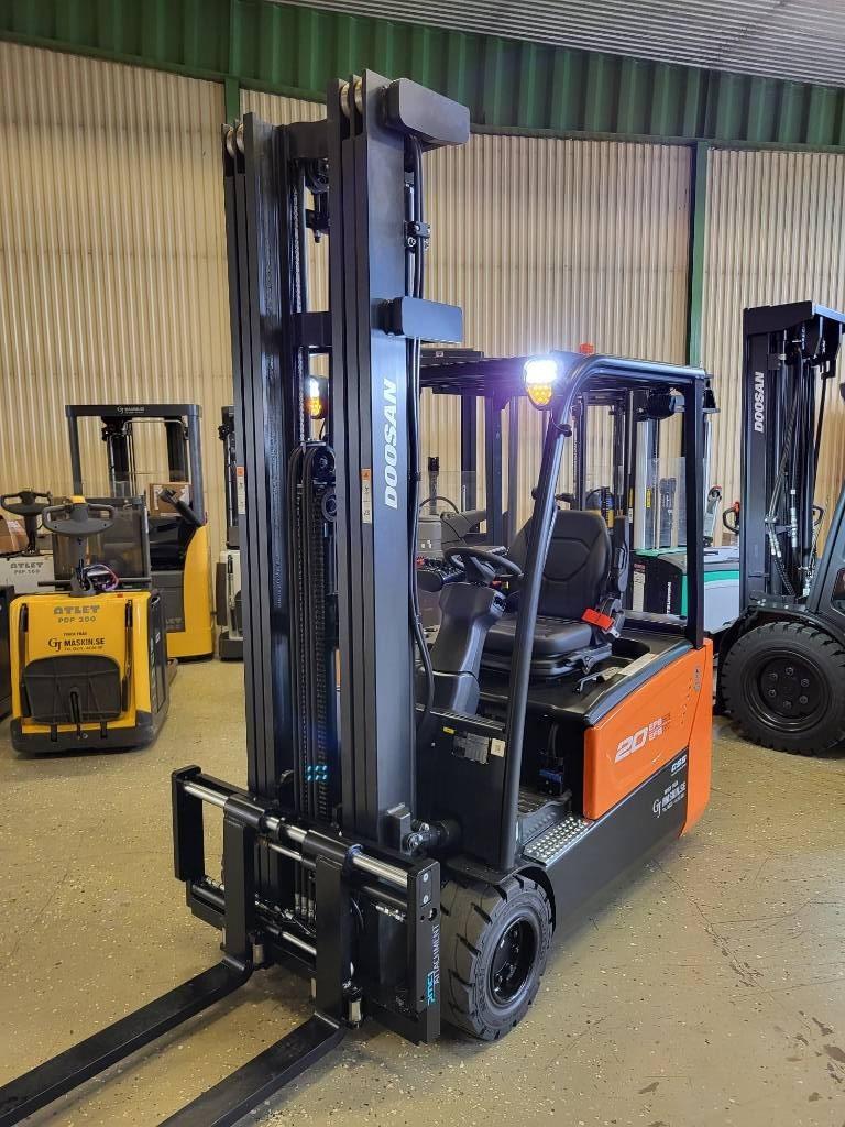 Doosan B20T-7 2000 kg 6000 mm HYRKÖP Electric forklift trucks