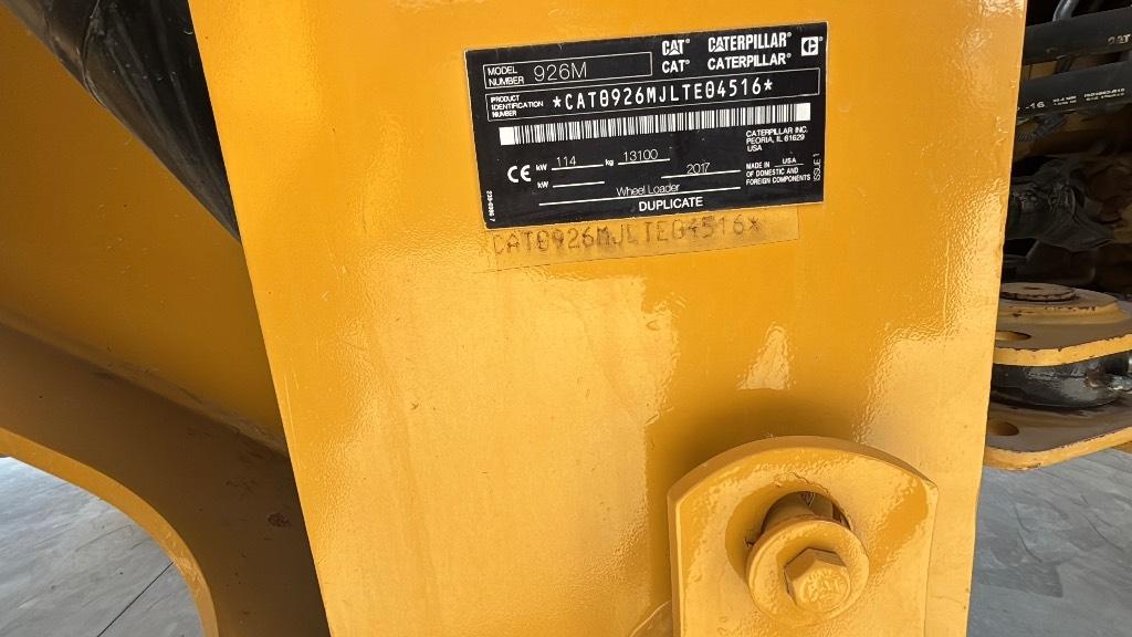 CAT 926M Palas cargadoras