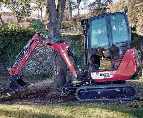 Yanmar SV17e Vollelektrischer Minibagger Akku Minibagger < 7t