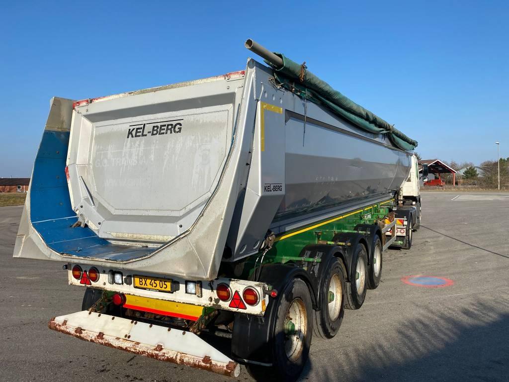 Kel-Berg T48B4 Semi-trailer med tip
