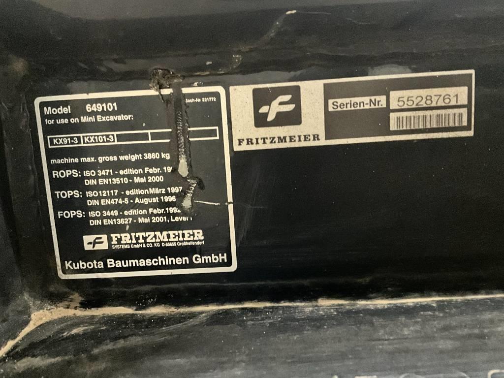 Kubota KX 91-3 / KX 101-3 Cabine e interni