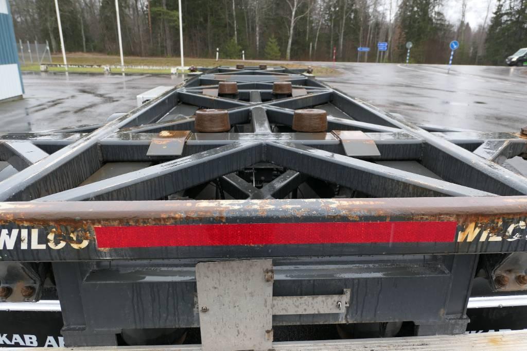 Wilco 20 Fots Tipp SHO 30 3axl Continer tipp Växelflak-/Containersläp