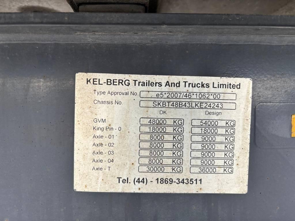 Kel-Berg T 361 K Semi-trailer med tip