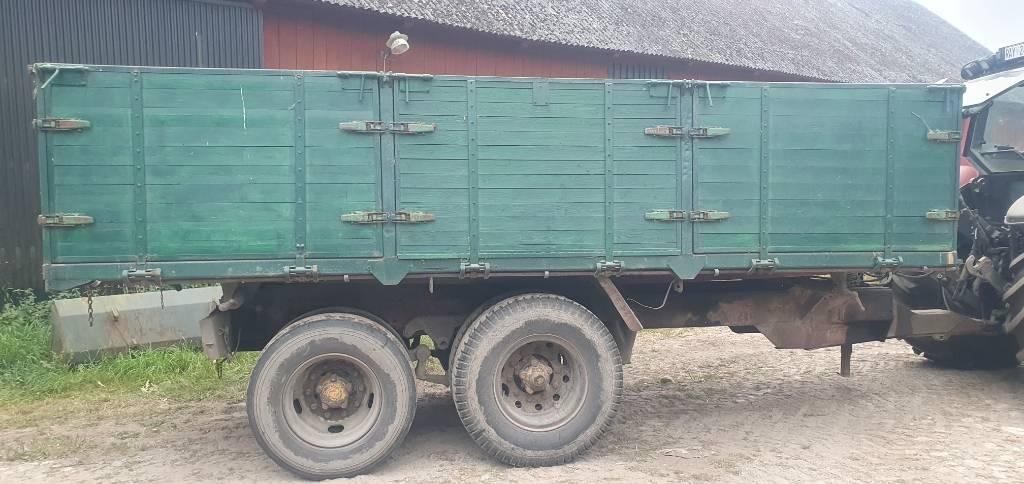 Scania 12 tons hemmabyggd vagn Grain / Silage Trailers