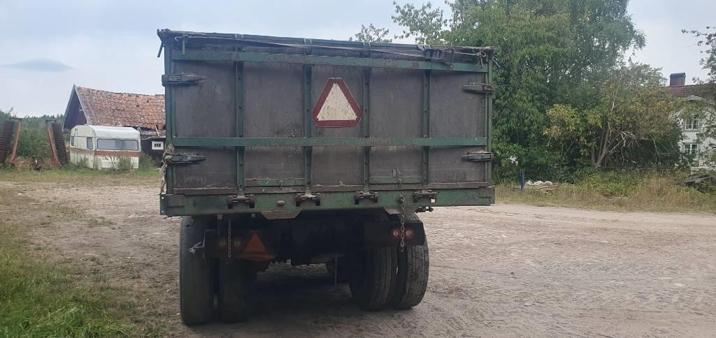 Scania 12 tons hemmabyggd vagn Grain / Silage Trailers