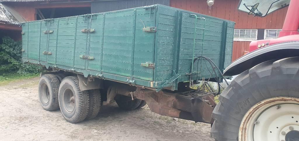 Scania 12 tons hemmabyggd vagn Grain / Silage Trailers