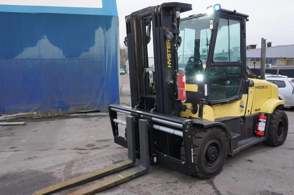 Hyster H8.0FT Diesel gaffeltrucks