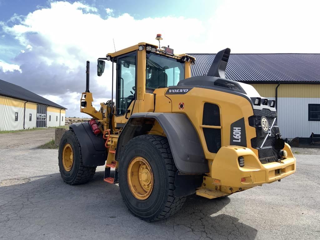 Volvo L60H lastmaskin, svensksåld Hjullastare