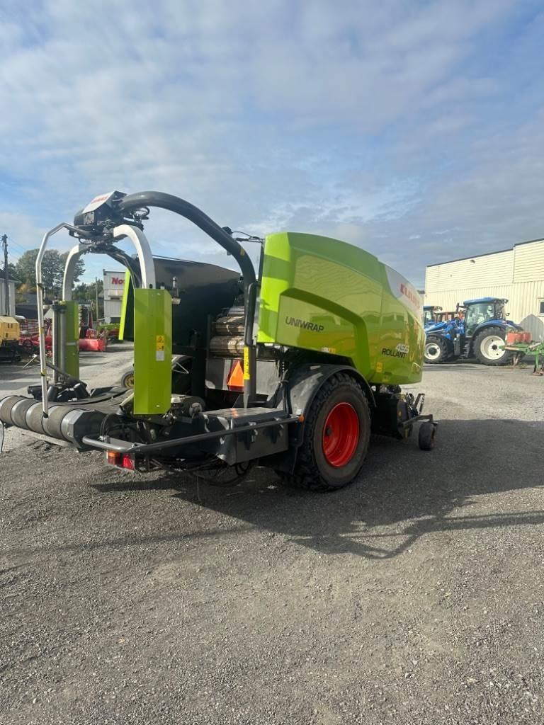 CLAAS Rollant 455 Uniwrap Rotopresse