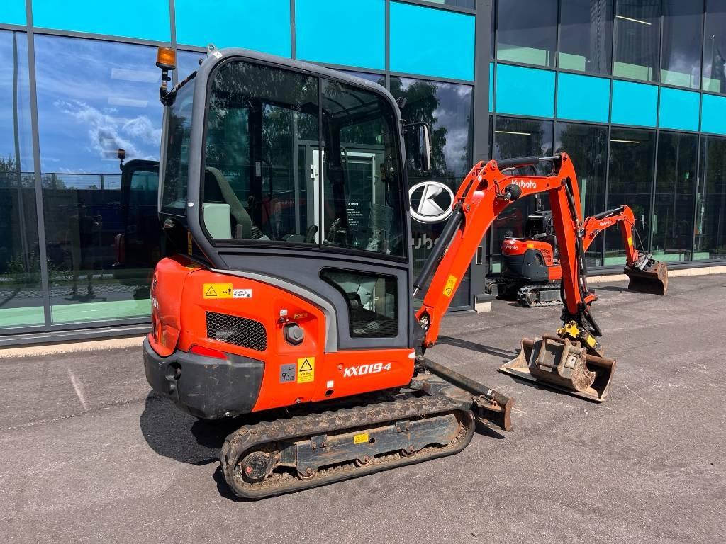Kubota KX 019-4 Minigrävare < 7t