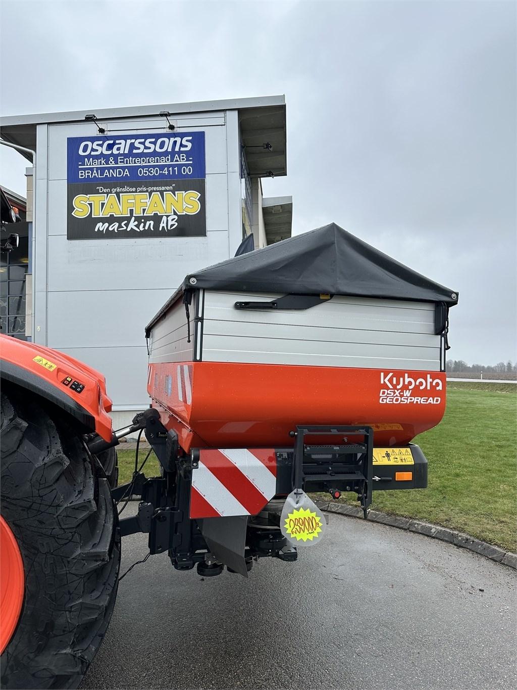 Kubota DSX-W Geospread Mineralgödselspridare