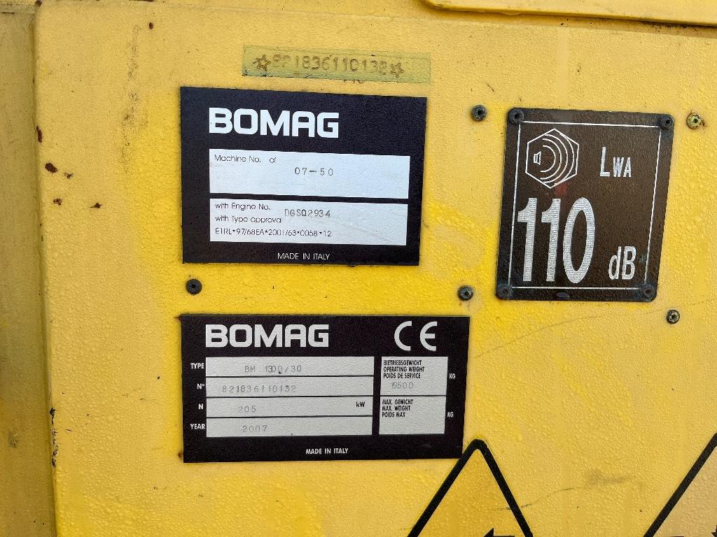 Bomag BM 1300/30 Frezarki do asfaltu