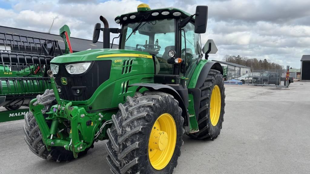 John Deere 6155R TRAKTOR FR.LYFT Traktorer