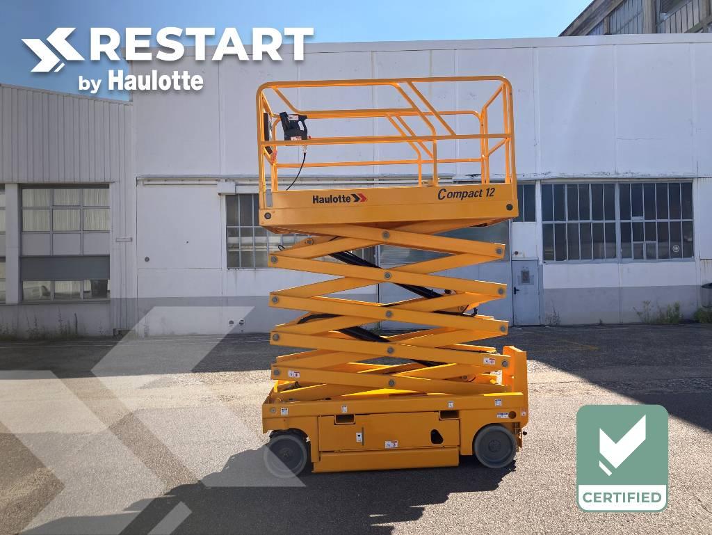 HAULOTTE COMPACT12 - NEW BATTERIES 2 NEW WHEELS Plataformas tijera