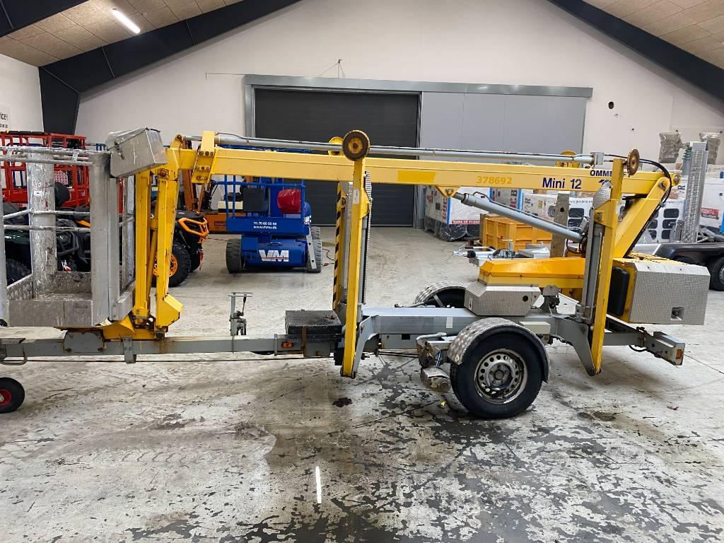 Omme Mini 12 EBJ Trailermonterede lifte