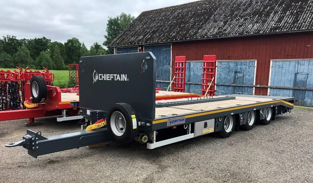 Chieftain 3-axl Allroundkärra lastbil vikbar ramp Övriga Trailers