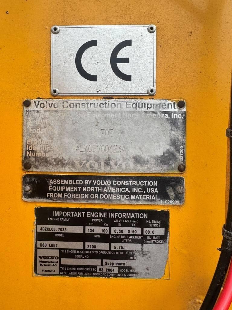 Volvo L70E Radlader