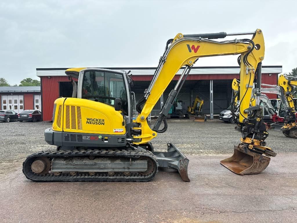 Wacker Neuson EZ80 Midigrävmaskiner 7t - 12t