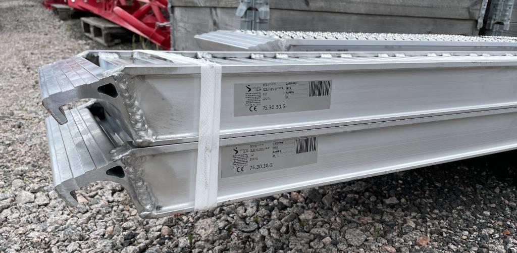 CLM Ramper Aluminium - Många storlekar i lager Ramper