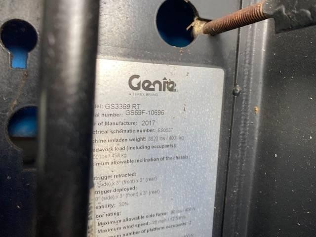 Genie GS 3369 RT Saxlifte