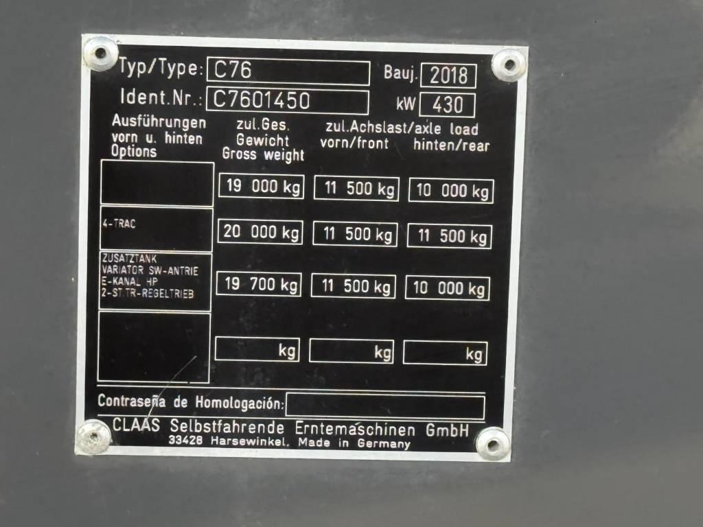 CLAAS Lexion 770 Combine harvesters