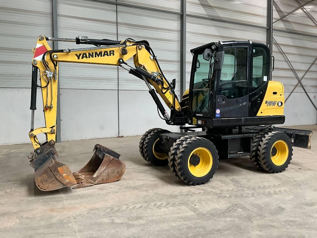 Yanmar B 75 W Mobilbagger