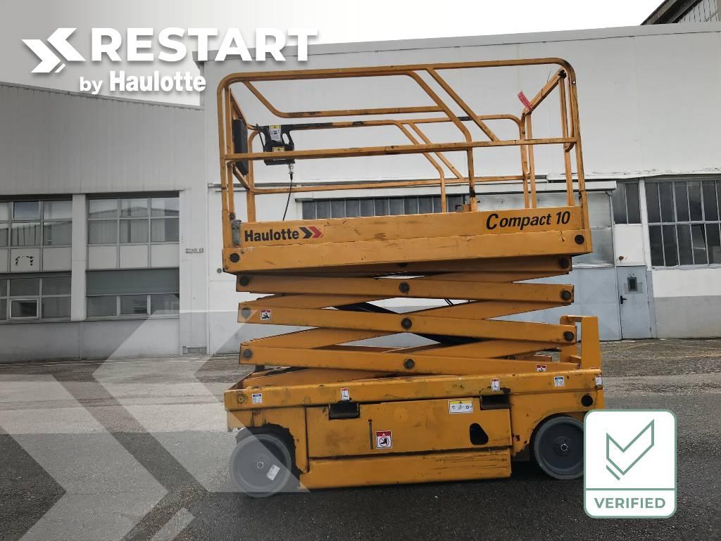 HAULOTTE COMPACT10 - NEW BATTERIES NEW WHEELS Plataformas tijera