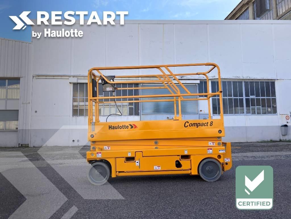 HAULOTTE COMPACT8 - NEW BATTERIES Scissor lifts