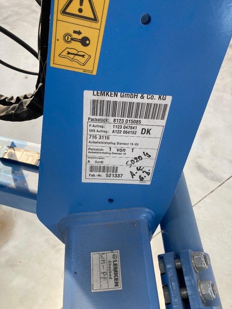 Lemken Diamant 16 Aratri reversibili
