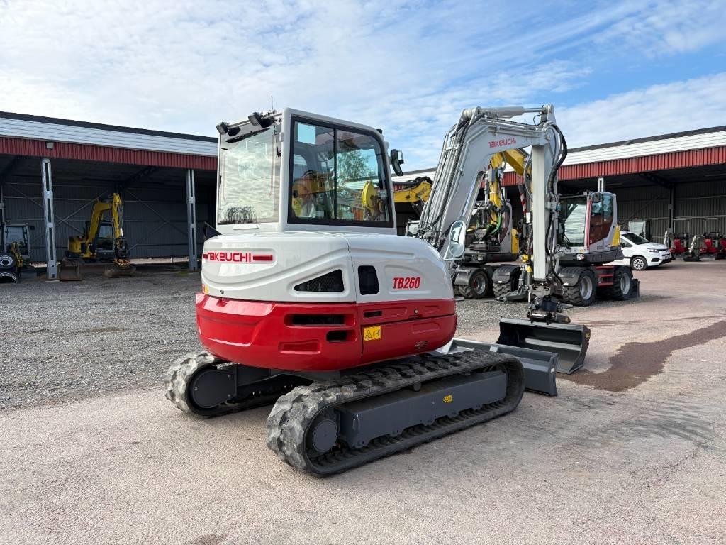 Takeuchi TB260 Minigrävare < 7t