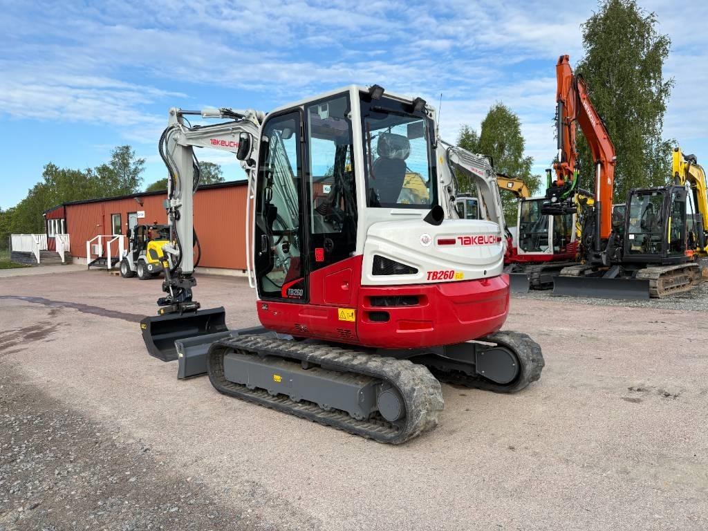 Takeuchi TB260 Minigrävare < 7t