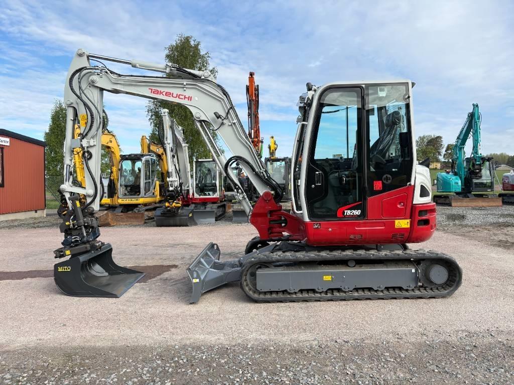 Takeuchi TB260 Minigrävare < 7t